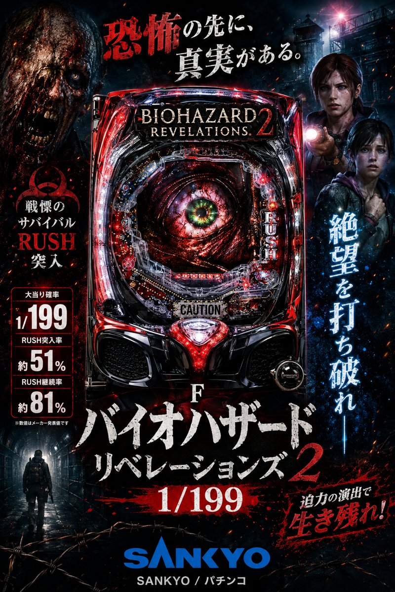 Ｆバイオハザード　リベレーションズ２ - 機種画像