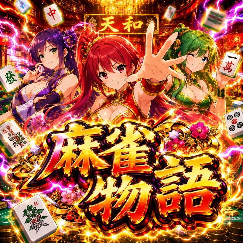 ＣＲ麻雀物語２〜めざせ！雀ドル決定戦！〜９９．９ｖｅｒ． - 機種画像