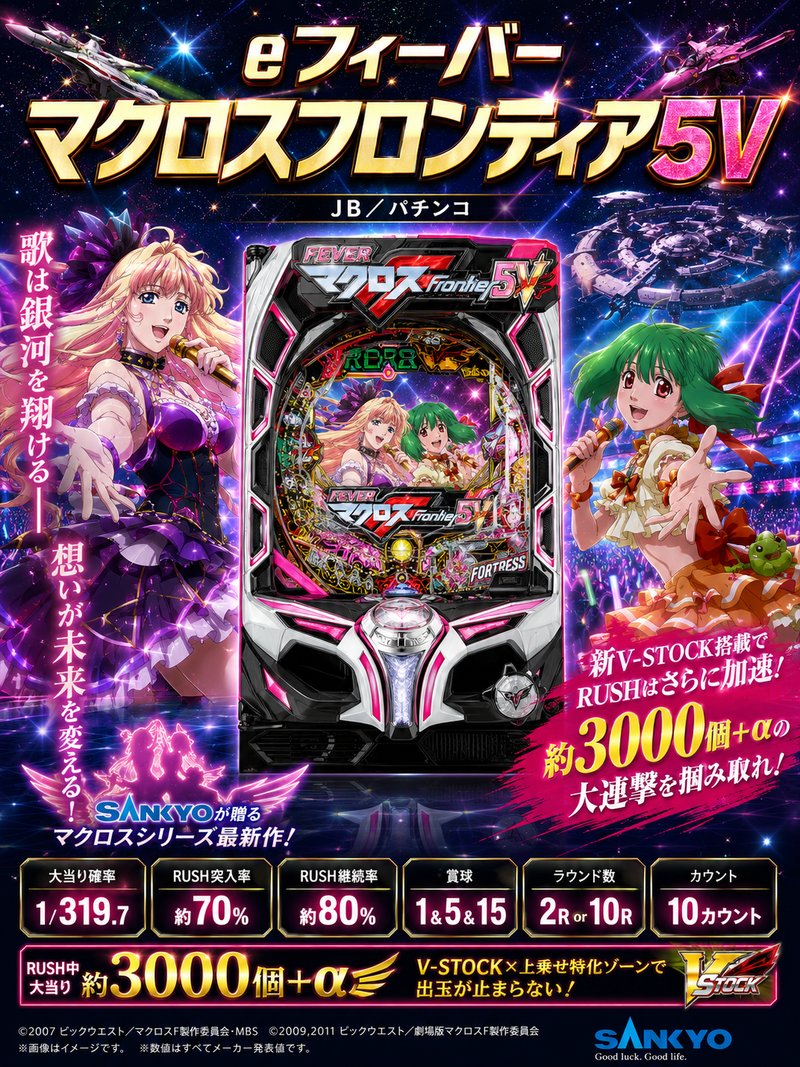eフィーバーマクロスフロンティア5V