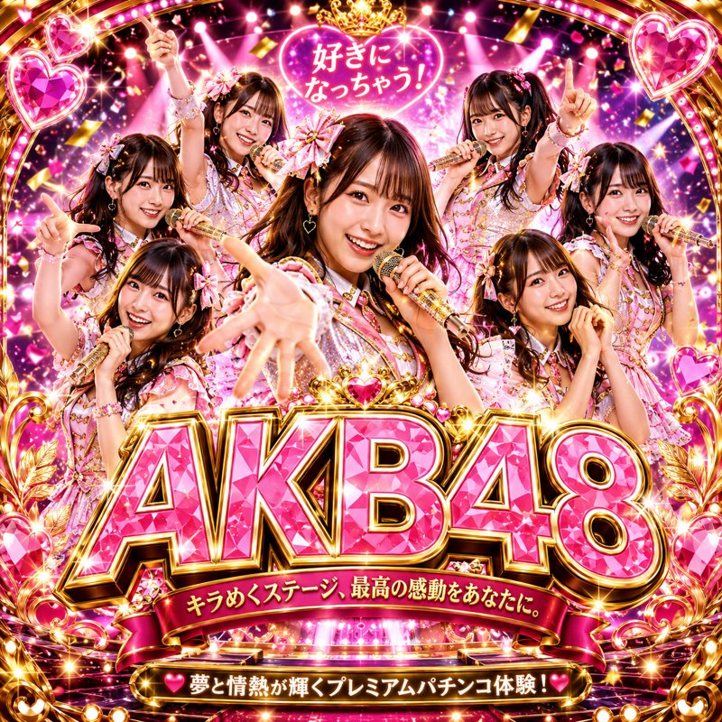 ぱちんこ　ＡＫＢ４８‐３　誇りの丘　Ｌｉｇｈｔ　Ｖｅｒｓｉｏｎ - 機種画像