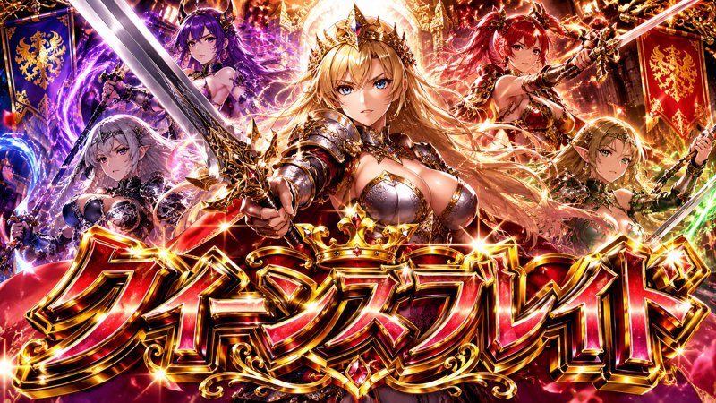 パチスロ　クイーンズブレイド２　玉座を継ぐ者
