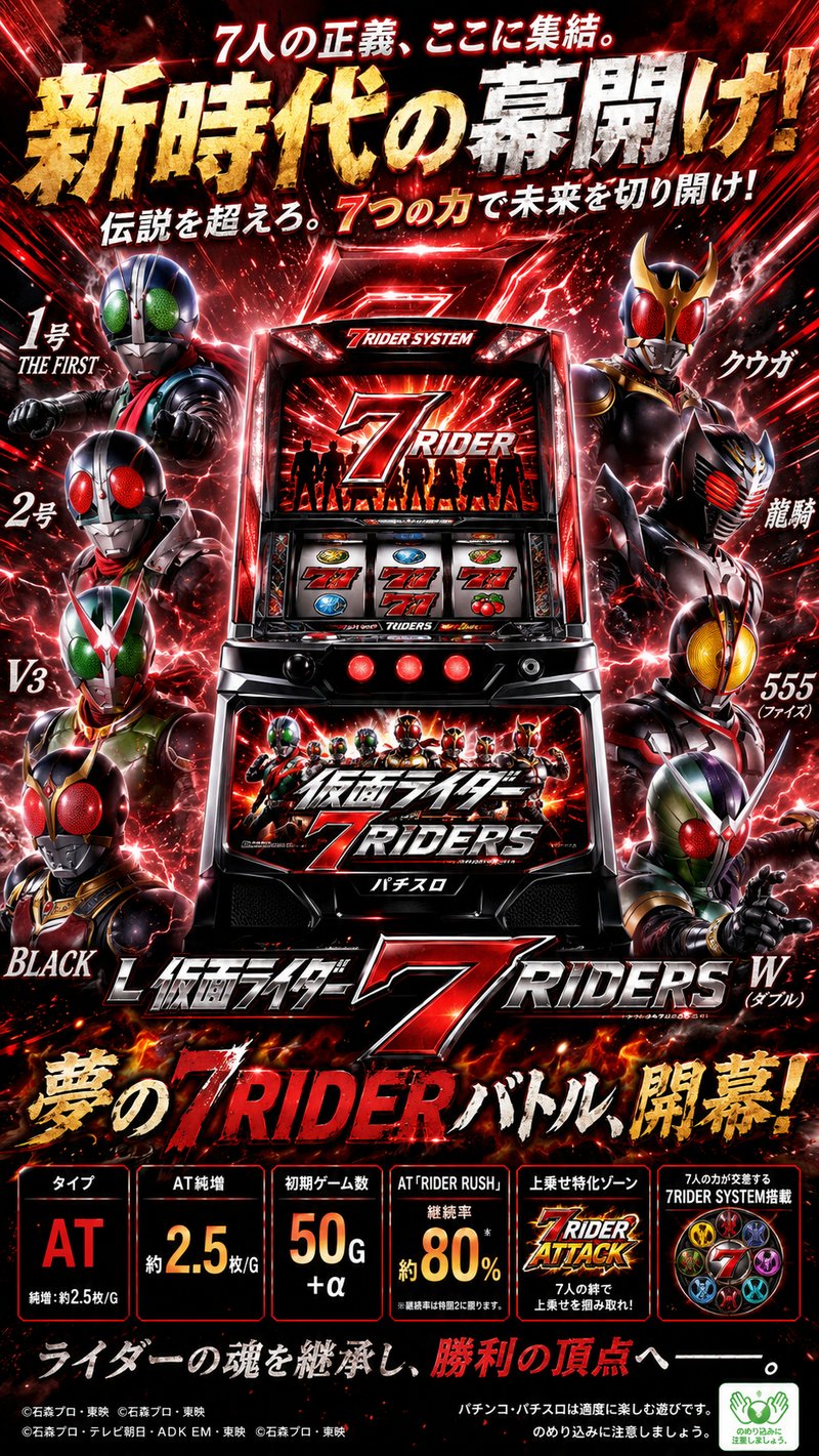 Ｌ　仮面ライダー　７ＲＩＤＥＲＳ