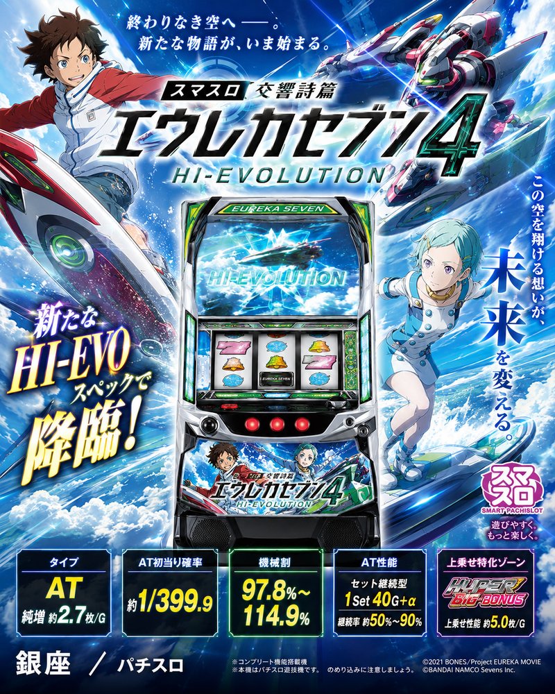 スマスロ交響詩篇エウレカセブン4 HI-EVOLUTION