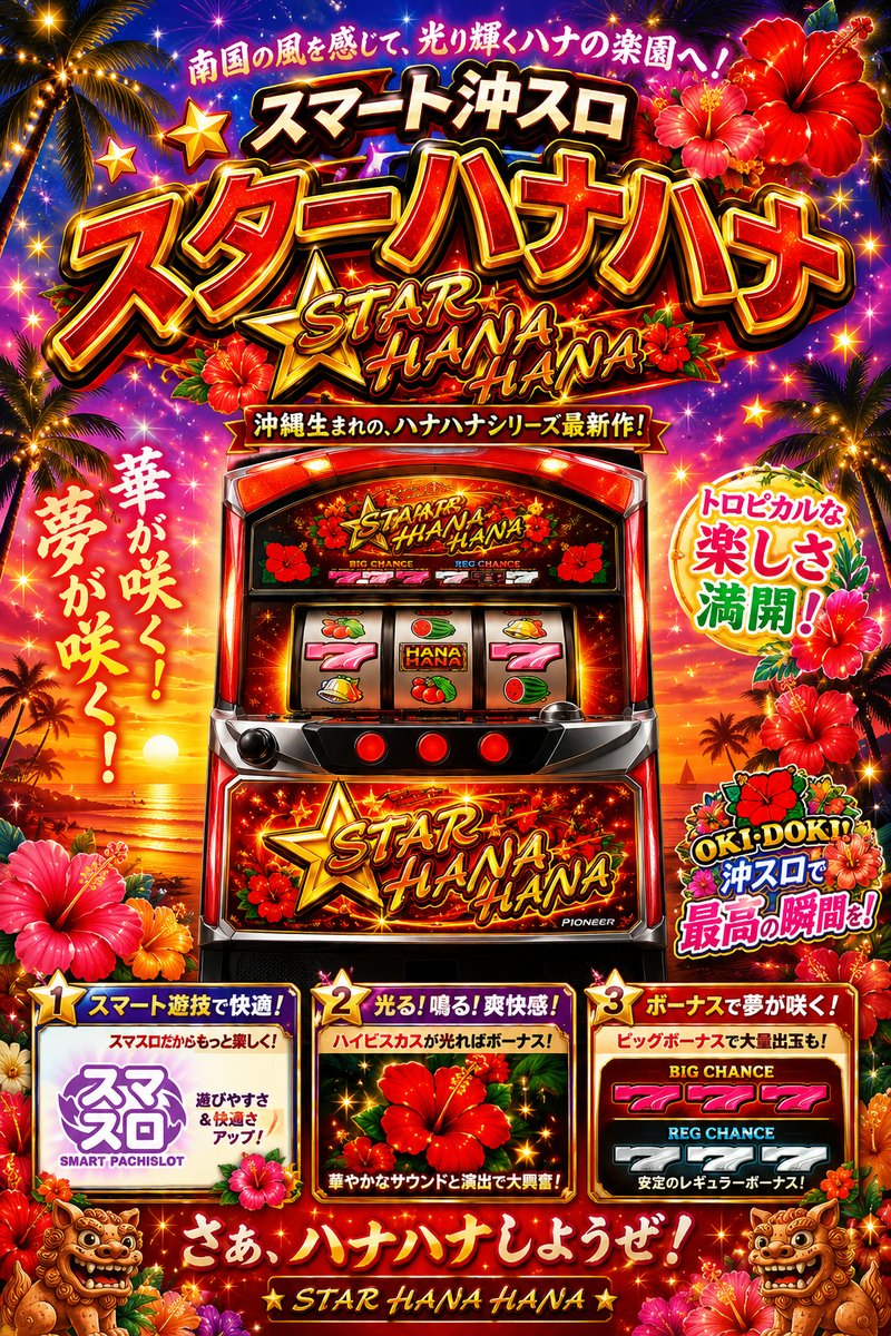 スマート沖スロ　スターハナハナ