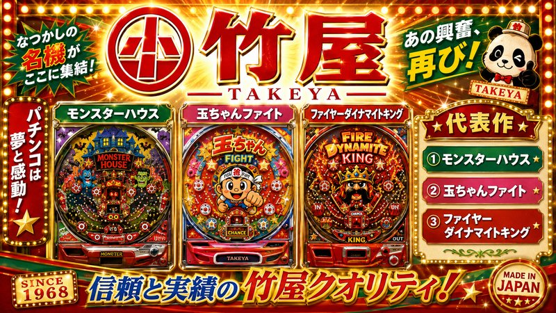 竹屋 メーカー