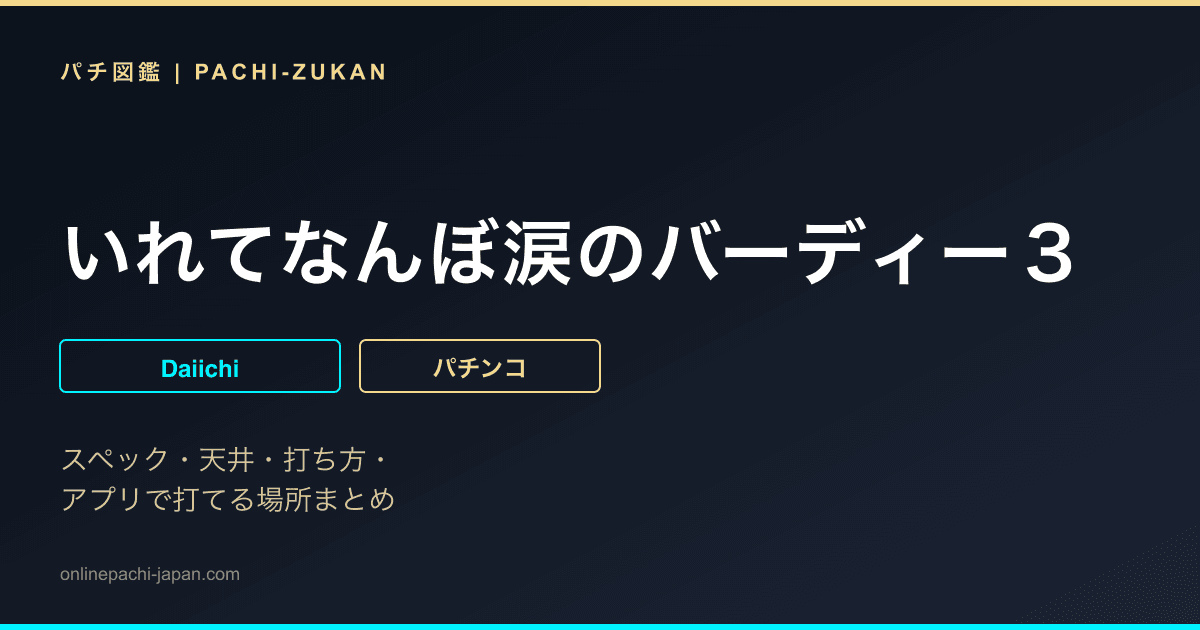 いれてなんぼ涙のバーディー３
