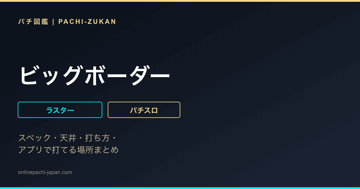 ビッグボーダー