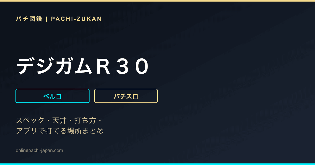 デジガムＲ３０