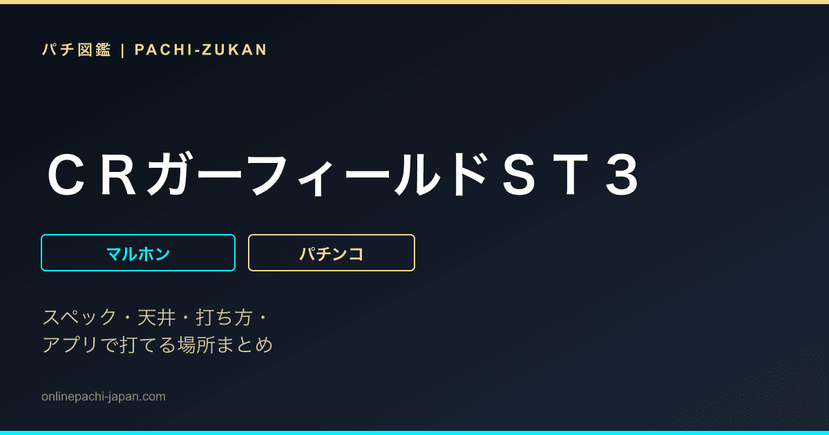 ＣＲガーフィールドＳＴ３