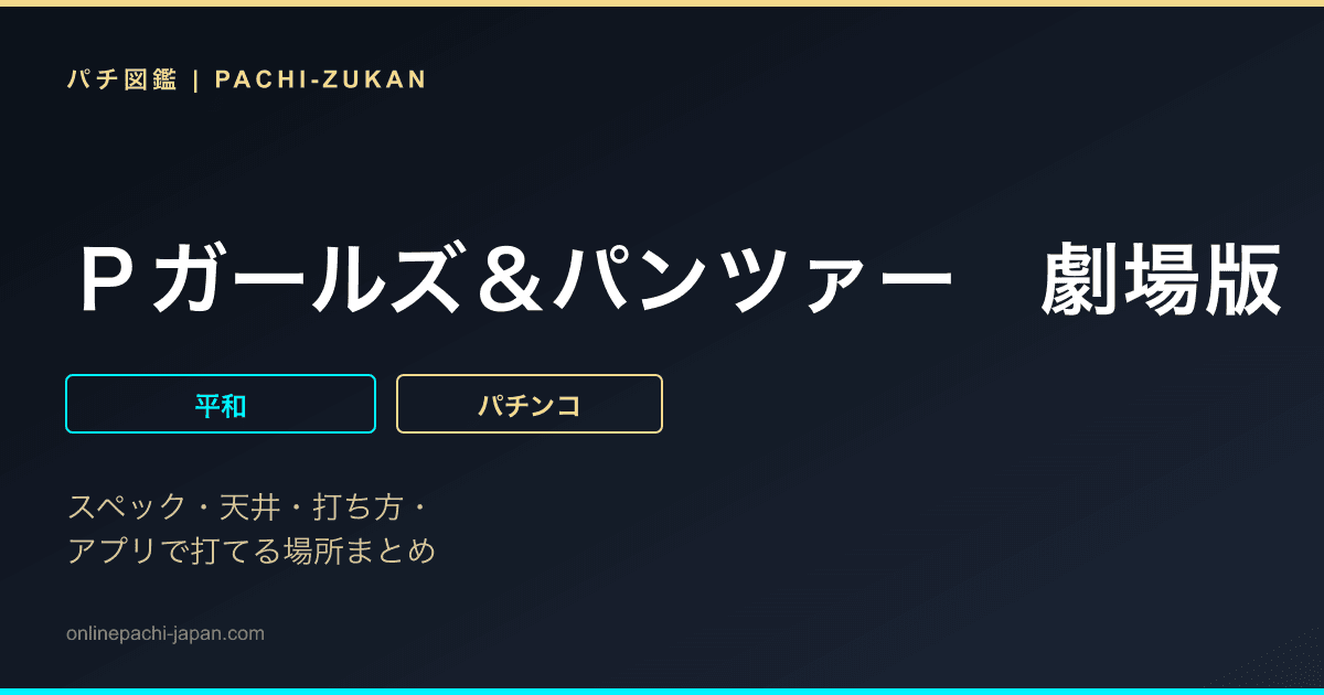 Ｐガールズ＆パンツァー　劇場版