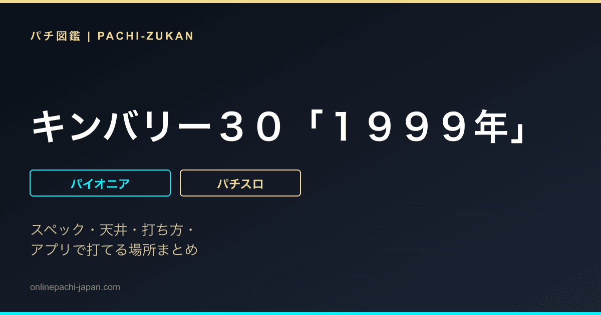 キンバリー３０「１９９９年」