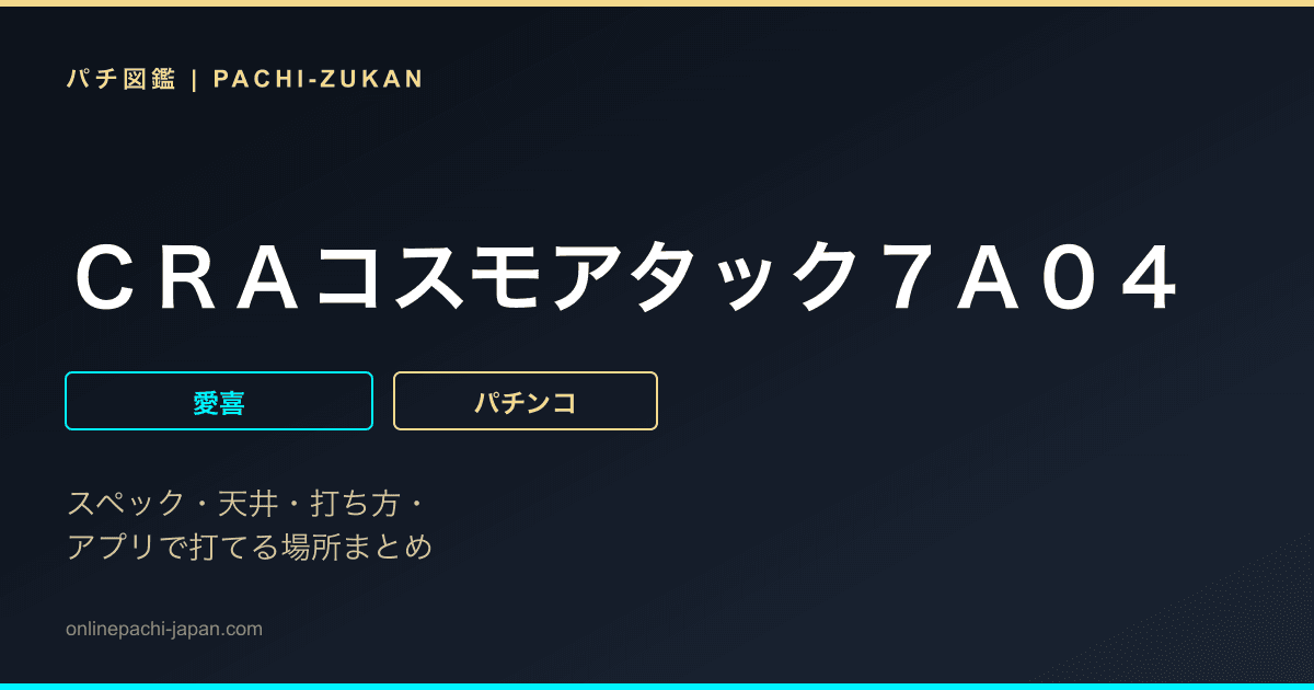 ＣＲＡコスモアタック７Ａ０４