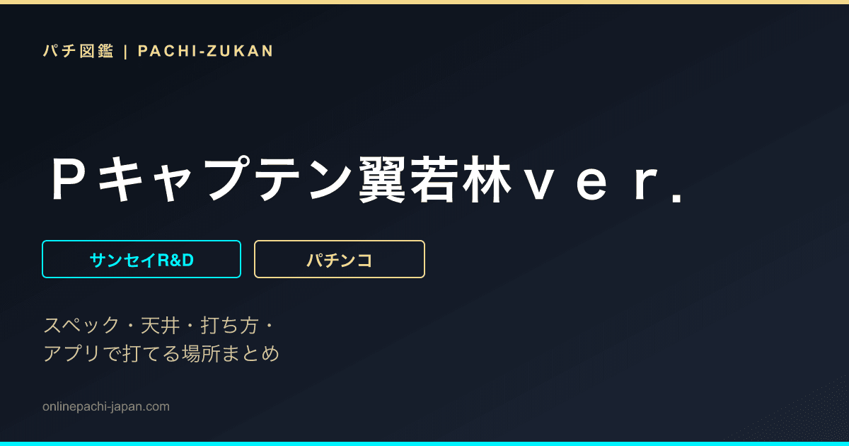 Ｐキャプテン翼若林ｖｅｒ．