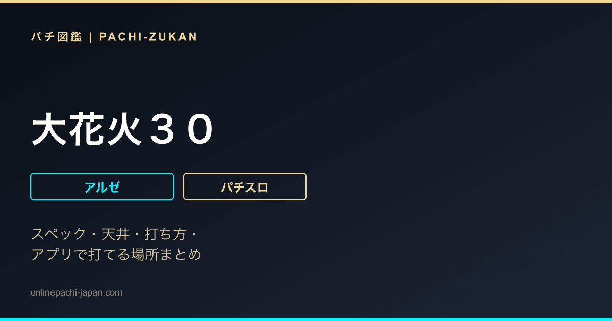 大花火３０