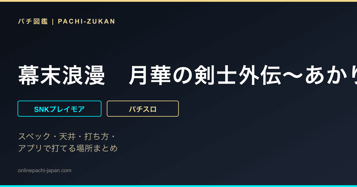 幕末浪漫　月華の剣士外伝〜あかりと七つの妖珠〜