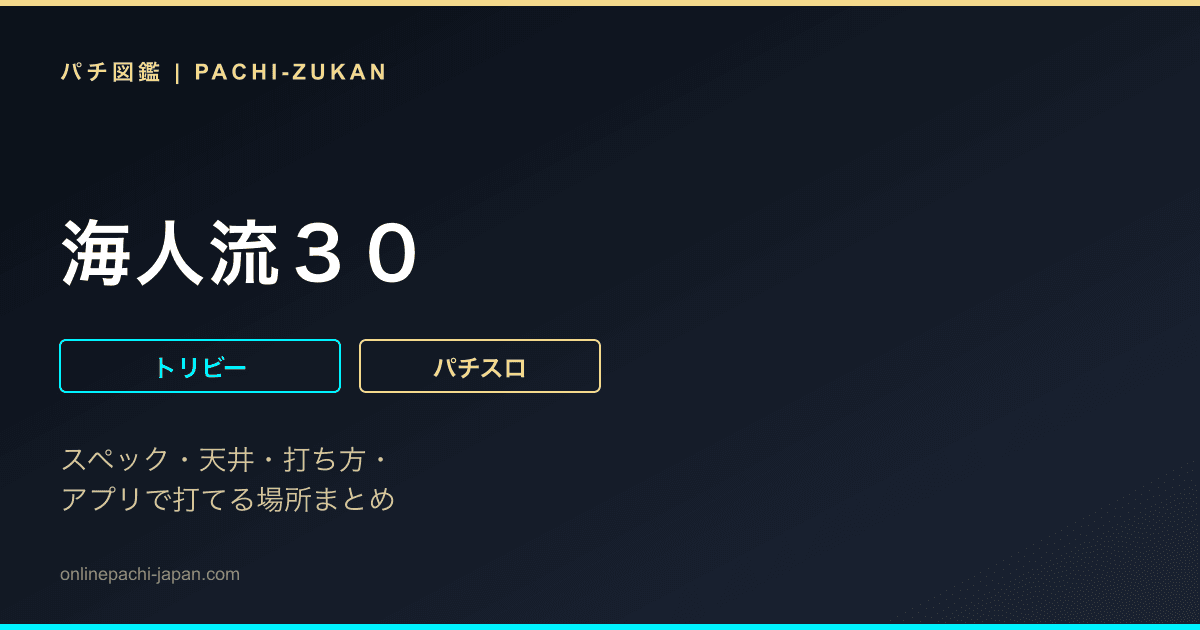 海人流３０