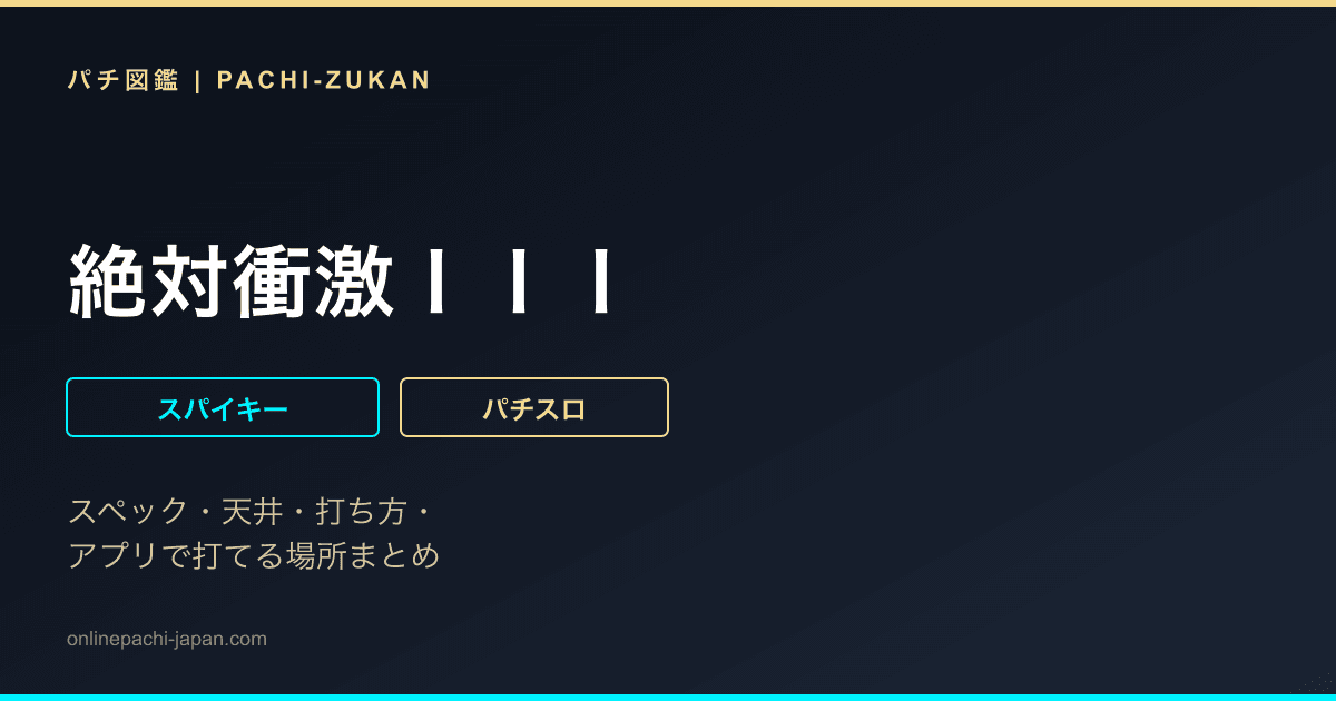絶対衝激ＩＩＩ