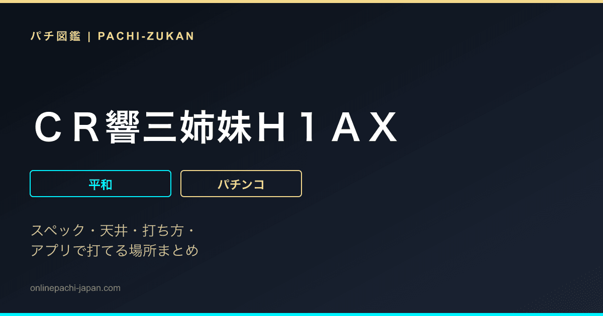 ＣＲ響三姉妹Ｈ１ＡＸ