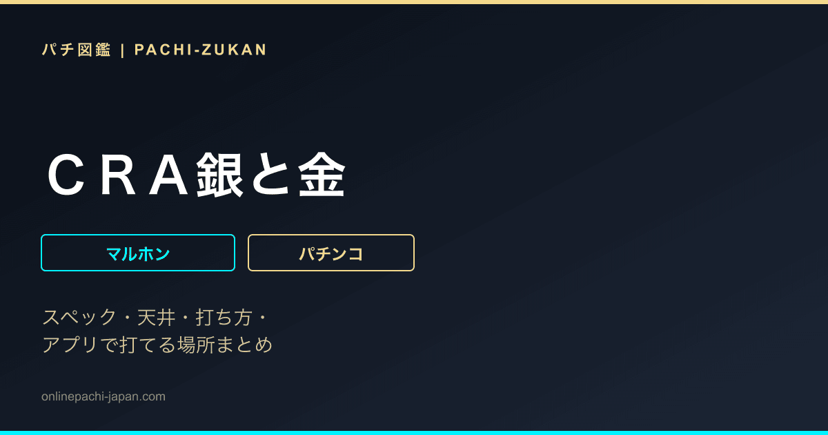 ＣＲＡ銀と金