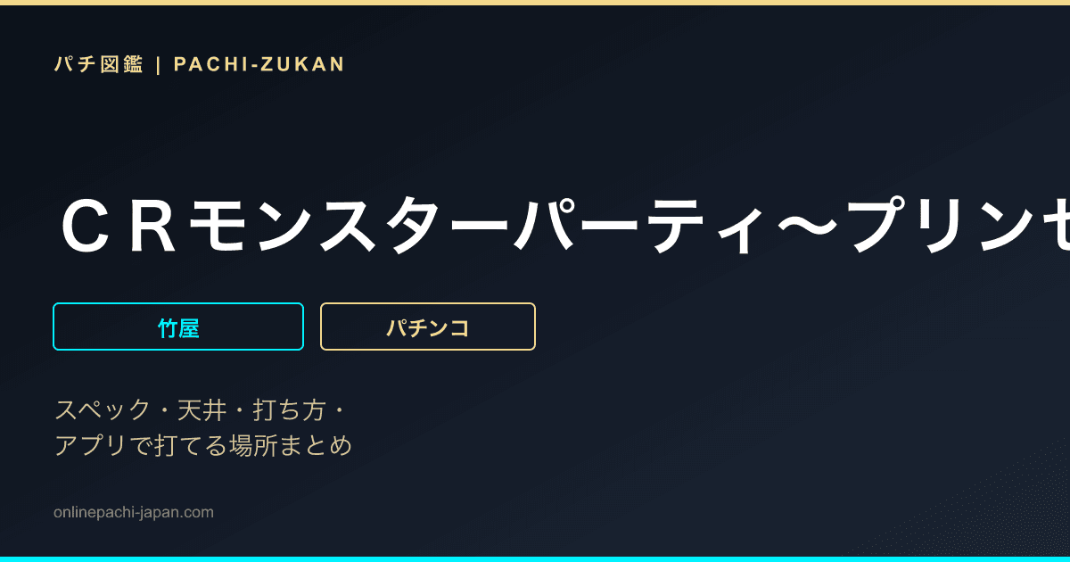 ＣＲモンスターパーティ〜プリンセスからの招待状〜Ｍ７０Ｚ