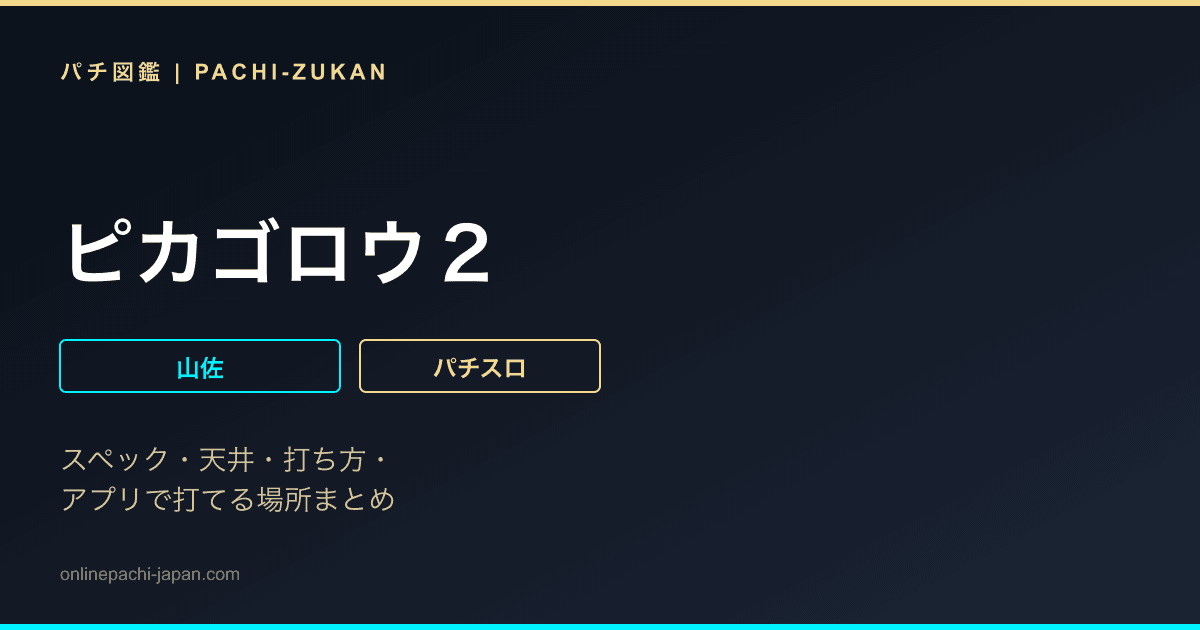 ピカゴロウ２