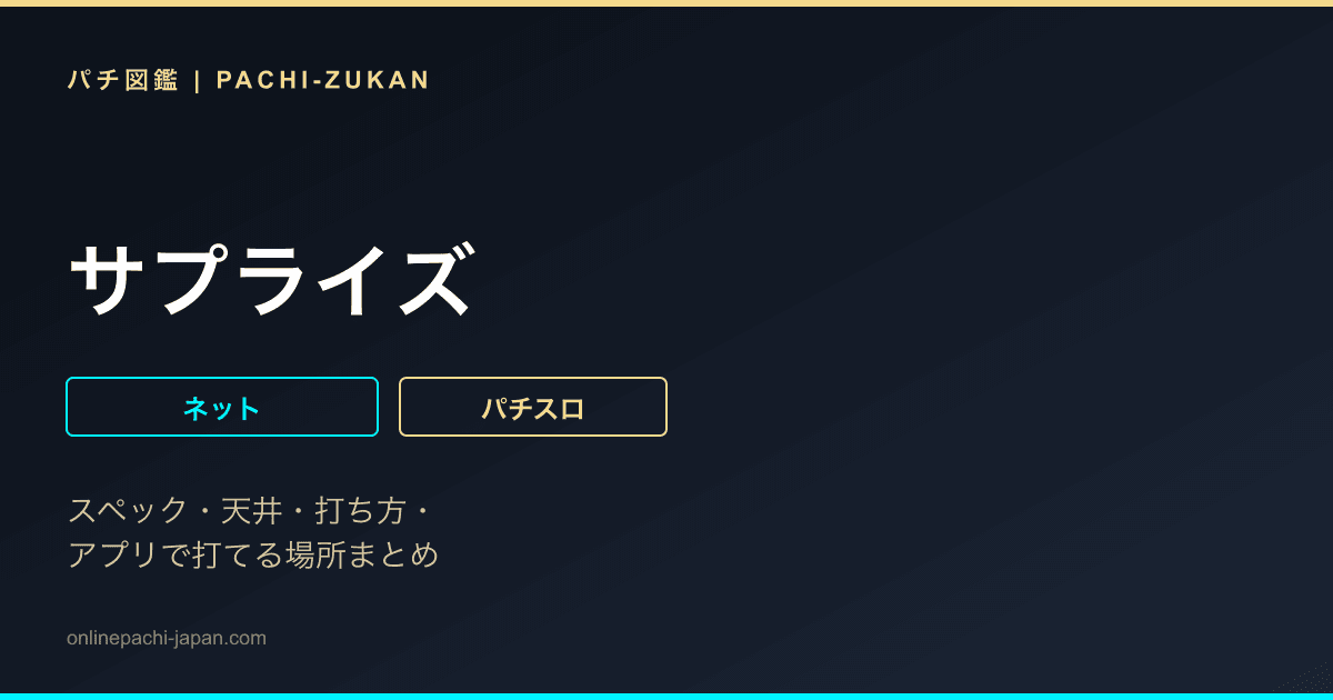 サプライズ