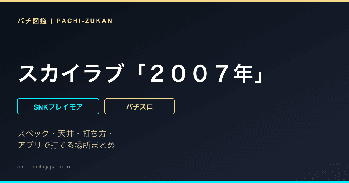 スカイラブ「２００７年」