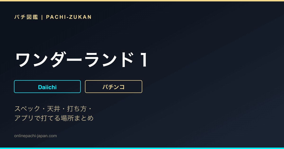 ワンダーランド１
